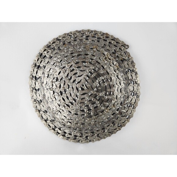 Bike Chain Bowl 10" * Conversation Piece Shimano MTB Road Mountain Trail - Fun!‎ - Picture 7 of 12